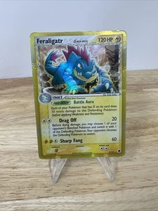 Feraligatr 2/101 Holo Rare Ex Dragon Frontiers Pokemon Card - Picture 1 of 15