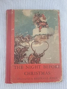 The Night Before Christmas  Illustrated By Reginald Birch 1st Edition 1937 - Imagen 1 de 23