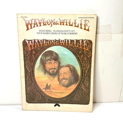 Waylon Jennings & Willie Nelson 钢琴声乐和弦歌曲集 * 买 2 送 1 * — 第 1/4 张图片