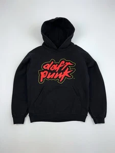 Felpa con cappuccio ufficiale Daft Punk Graphic Made in USA - Foto 1 di 11