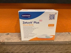 Zetuvit Plus Silicone Border Super Absorbent Dressing, 4 x 4 Inch Pack Of 10 - Picture 1 of 5