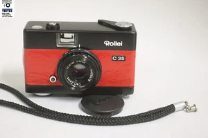 Rollei C 35 Singapore, Carl Zeiss Triotar, DUNKELROTES KUNSTLEDER - Bild 1 von 6