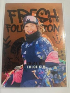 2021 Skybox Metal Universe Champs - Fresh Foundation Copper Chloe Kim Error Card - Picture 1 of 2