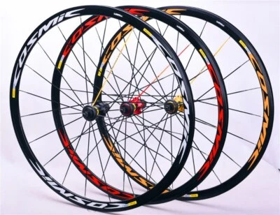 700c Carbon Fiber Road Bike Wheelset V / C Brake Depth 30mm Bicycle Wheels - Image 1 of 4