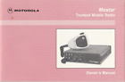 1984 Motorola Mostar Trunked Mobile Radio Manual A4