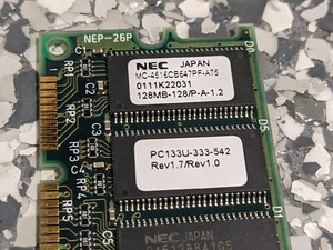 NEC JAPAN MC-4516CB647PF-A75 128MB Ram - Picture 1 of 2