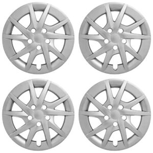 4 16" Hub Caps Full Wheel Covers Cap Tire Hubs for 2012-2016 Toyota Prius V