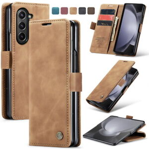 Coque Etui Antichoc Pour Samsung Galaxy Z Fold5 Fold4 Card Wallet Case Cover