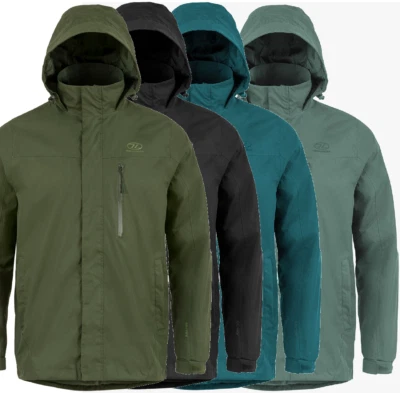 Jaqueta de chuva impermeável respirável Highlander Kerrera verde ardósia - Imagem 1 de 4