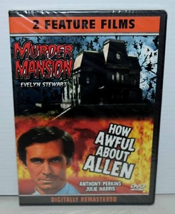 2 Feature Films: Murder Mansion & How Awful About Allen DVD New/Sealed FREE SHIP - Picture 1 of 2