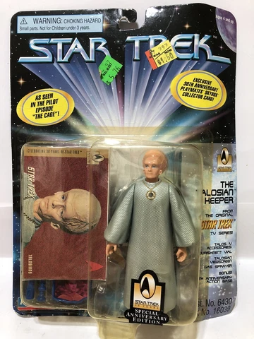 Vintage 1996 Playmates - STAR TREK - The Talosian Keeper - NEW and UNOPENED Cover