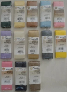 C&C Satin Blanket Binding - 2" wide x 4 3/4" yds - 24 Colors! - Picture 1 of 26