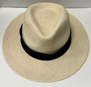 Stetson Cappello Uomo Jefferson Panama, Paglia, 59/Large, Nuovo - Foto 1 di 4