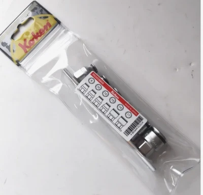 KOKEN 3/8" NUT GRIP SOCKET SET (8,10,12,13,14,17mm) RS3450MH/6 - Image 1 of 3