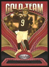 2022 Certified Gold Team Mirror Red #6 Joe Burrow /99