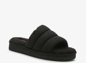 UGG KOOLABURRA Rommie Slide Slipper Mens US Size 9 Womens 10.5 - Black 1129574 - Picture 1 of 7