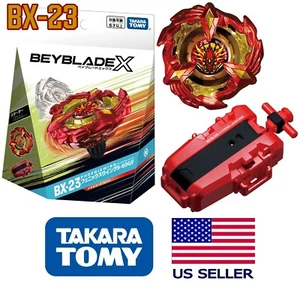 Takara Tomy BX-23 Phoenix Wing 9-60GF Beyblade X Starter Set 2023 2024 - Picture 1 of 13
