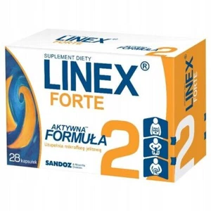 LINEX FORTE 28/56/84 kapsułek Probiotyk Odporność Jelita Trawienie - Imagen 1 de 1