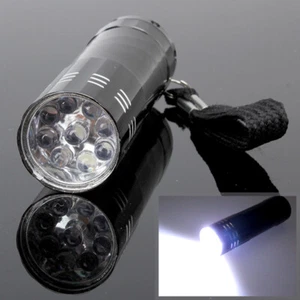 9LED Ultra Bright Torch Battery Powered Emergency Flashlight for Power Outages - Afbeelding 1 van 4