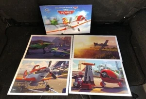 2013 Disney Collection From Above The World Of Cars PLANE LE 4 pc LITHOGRAPH SET - Picture 1 of 1