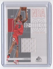 2002-03 Upper Deck SP Game Used Tyson Chandler Game Used Chicago Bulls #13