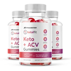 TotalFit keto and acv advanced weight loss gummies to lose belly fat 3 pack - Picture 1 of 5