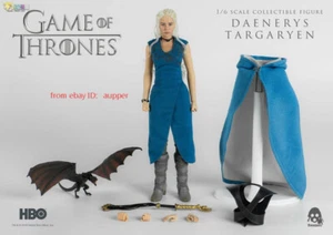 Threezero 3a Figzero Serie 1/6 Daenerys Targaryen Juego de Tronos Versión Normal - Imagen 1 de 11