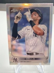 2022 Topps Chrome Joey Gallo Refractor Parallel #178 Yankees - Picture 1 of 2