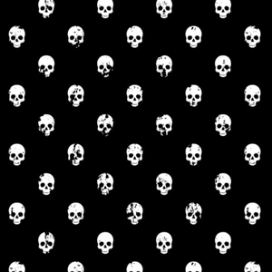Crafty By Chatham Crackelled Skulls 100% Cotton 140cm Wide Crafty Cottons Fabric - Picture 1 of 1