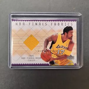 2001-02 Upper Deck NBA Finals Fabrics Rick Fox #RF-F patch - Picture 1 of 3