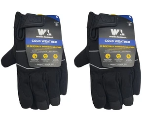 Wells Lamont Cold Weather Size S Small Work Gloves Insulated R7791L (2 Pack) - Picture 1 of 2
