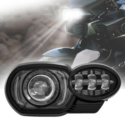 LED Healight Projector DRL Hi/Lo Beam For BMW 2005-2009 K1200R K1300R 2010-2013 - Image 1 of 4