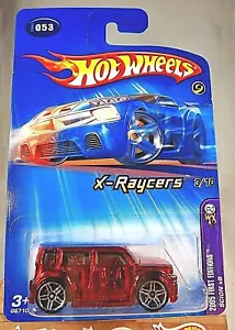 Hot Wheels 2005 #53 Prime Edizioni 3/10 SCION XB Rosso con Ruote a Raggi Cromate Pr5 - Foto 1 di 5