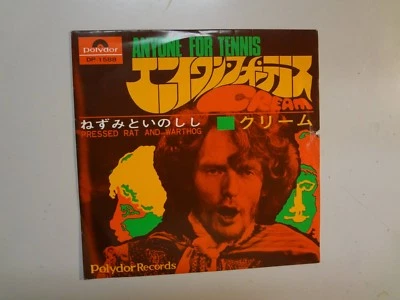 CREAM:Anyone For Tennis- Pressed Rat & Warthog-Japan 7" 1968 Polydor Records PSL - Image 1 of 4