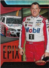 2016 PANINI CERTIFIED EPIX MIRROR RED PARALLEL #E3 TONY STEWART 58/75