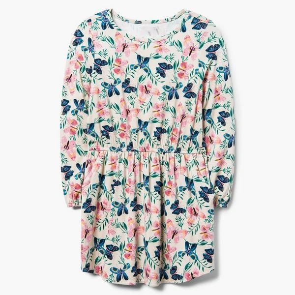 Nuevo con etiquetas Vestido Gymboree Mariposa Niñas Talla 4, 5/6,7/8,10/12,14 Crema Foto 1 de 1