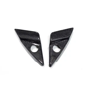 Carbon Fiber A Pillar Speaker Panel Cover Trim for Maserati GranTurismo GT 08-16 - Picture 1 of 5