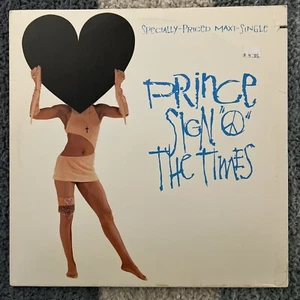 Prince - Sign "O" The Times 1987 Maxi-Single (Paisley Park 9 20648-0 A) VG++ - Picture 1 of 15
