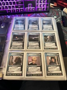Juego completo en carpeta Star Trek The Next Generation CCG - Imagen 1 de 12