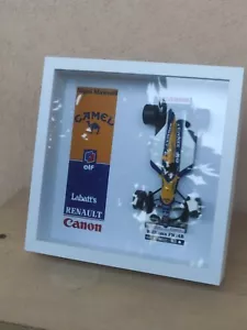 Williams FW14B 1992 Nigel Mansell Camel Formula 1 Quadro 3D Modellino 1/24 - Foto 1 di 7