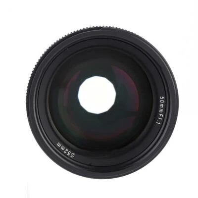  50mm F1.1 Prime APS-C Large Aperture Manual Focus Lens For Sony E Mount Camera - Image 1 of 4