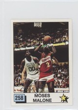 1990 Panini Stickers Spanish Moses Malone #258 HOF