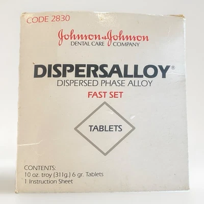 Гранулы из дисперсного сплава серебра для зубов Johnson & Johnson 10 тройских унций - Изображение 1 из 4