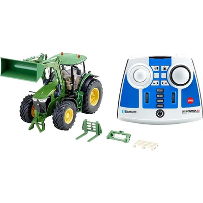SIKU 6795 John Deere 7310R mit Frontlader Bluetooth - Bild 1 von 2