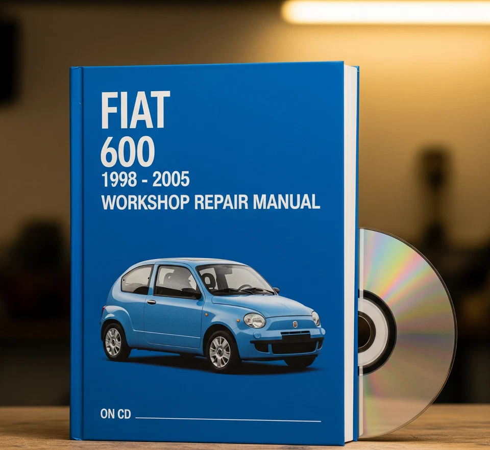 Fiat 600 1998 - 2005 Workshop Manual Service Repair Guide on CD - Image 1 of 1