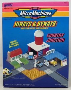 Micro Machines 1992 Country Junction HIWAYS BYWAYS PLAY SET New Case! - Picture 1 of 6