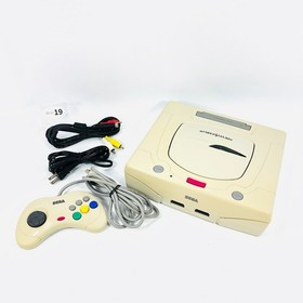 [EX+3] Sega Saturn White Console HST-3220 NTSC-J from Japan 25-11-19