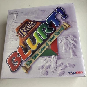 BIBLE BLURT! THE BIBLE GAME OF WORD RACING! NEW Sealed small flaw - Picture 1 of 9