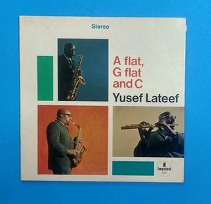Yusef Lateef A Flat G Flat And C Vinyl LP Gatefold 1966 Impulse STEREO - Bild 1 von 8