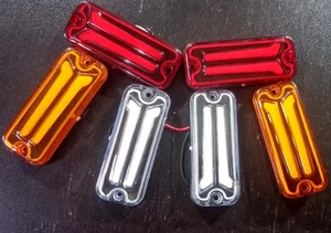 Suzuki Sj410 Sj413 Samurai Led Light Front Or Rear Indicators (3 Set) #B838 - Picture 1 of 3